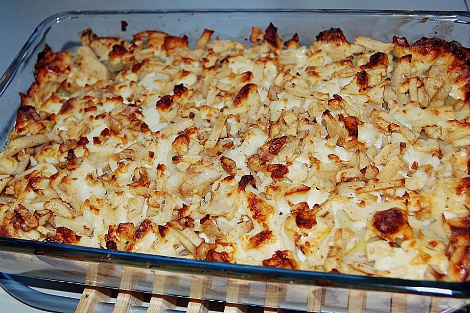 Kartoffelgratin mit Apfelkruste Kartoffelgratin mit Apfelkruste
