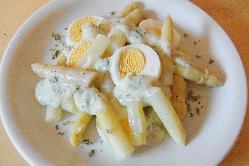 Sannes Spargelsalat Sannes Spargelsalat