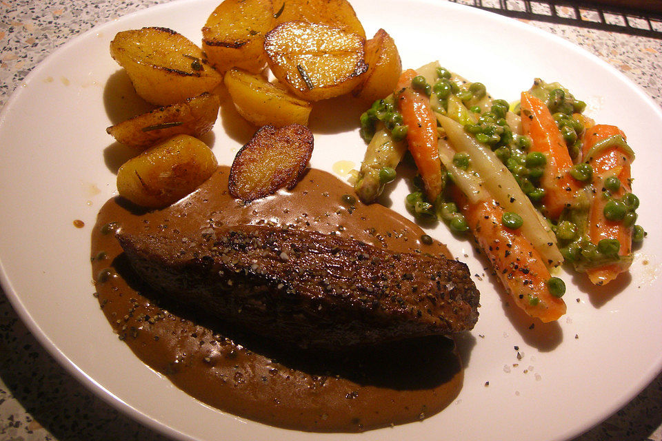 Pariser Pfeffersteak