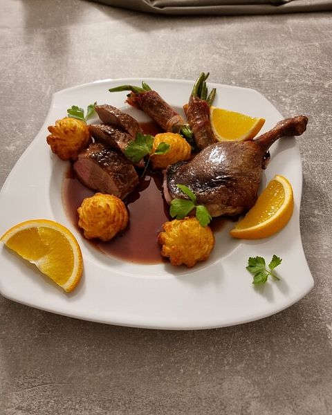 Ente mit Orangensauce von a3103