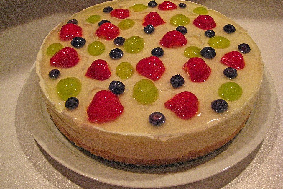 Frischkäse - Kiwi - Torte