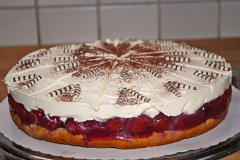 Lebkuchen - Kirschtorte