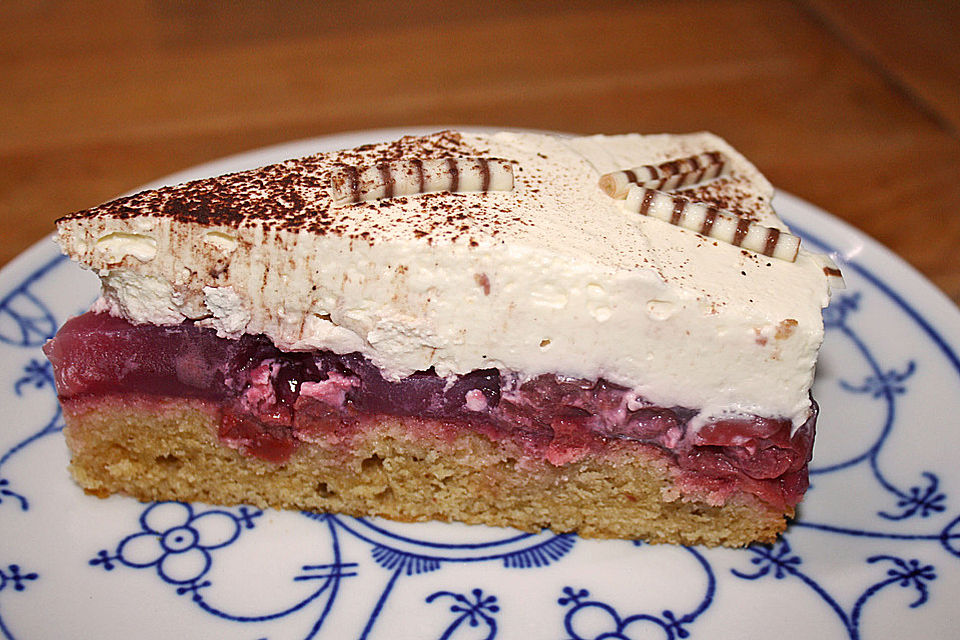 Lebkuchen - Kirschtorte