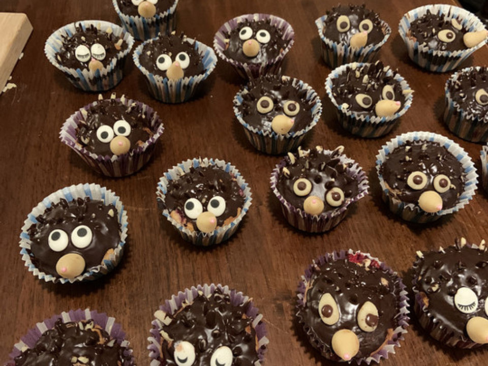 Igel Muffins von Schmaddi Chefkoch