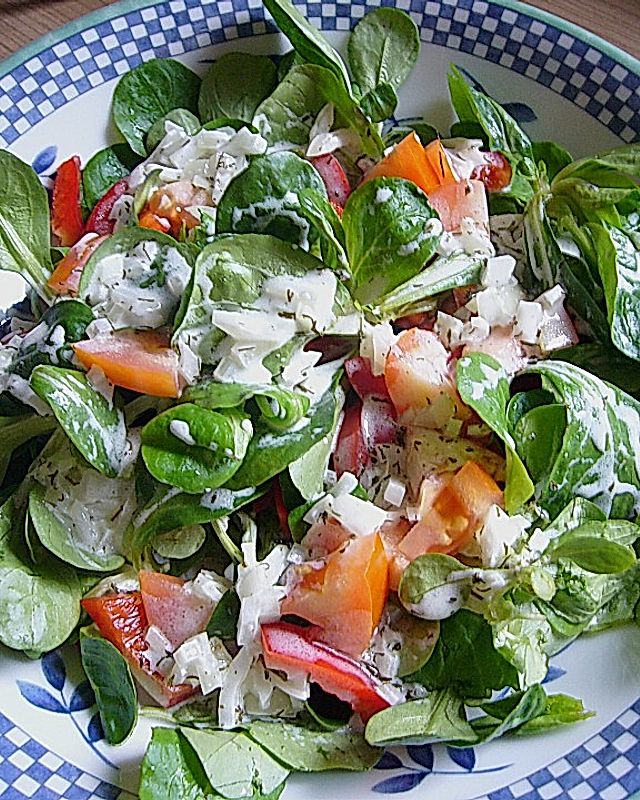 Salatsoße für Feldsalat