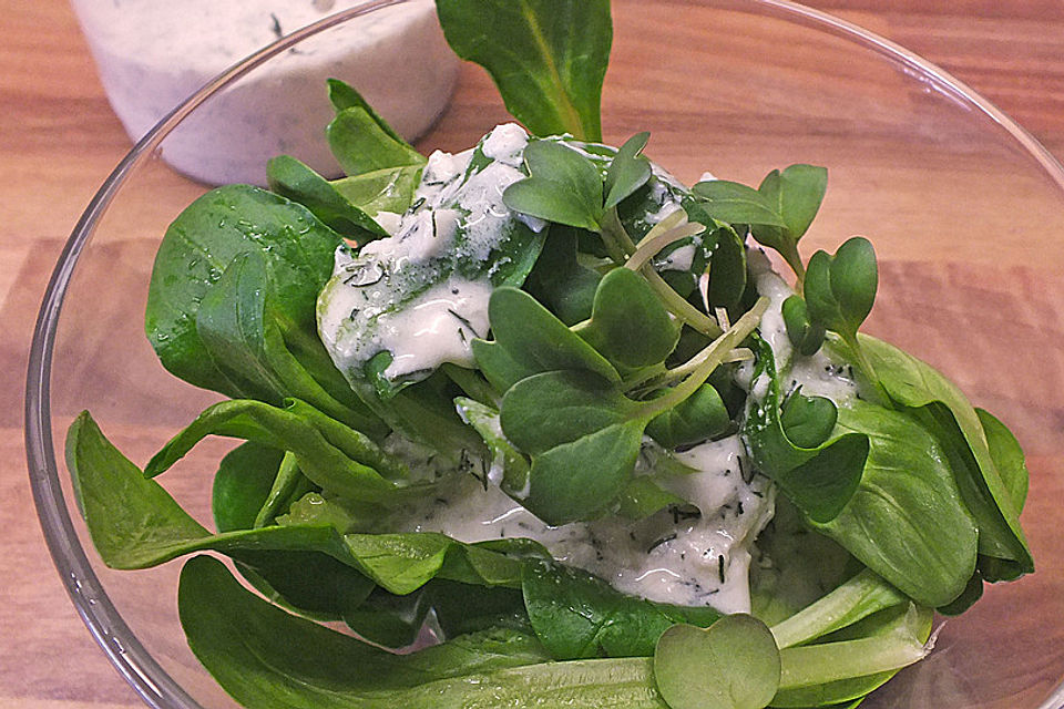 Salatsoße für Feldsalat