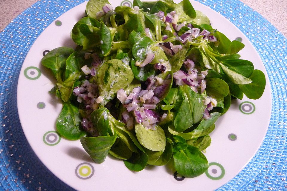 Salatsoße für Feldsalat