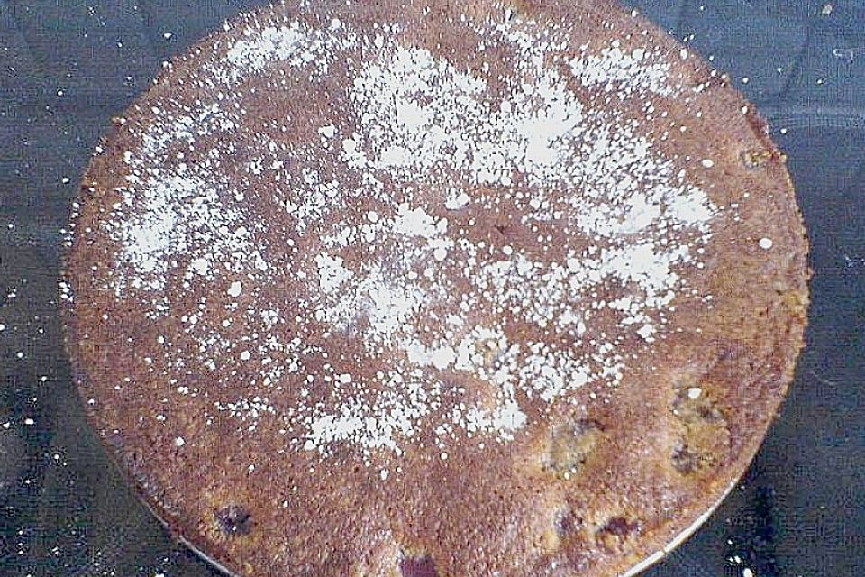 Kirschkuchen mit Semmelbröseln