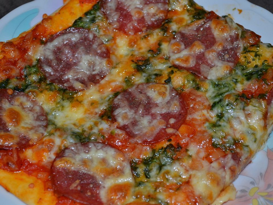 Würzige Pizza nach Italienischer Art von DeliciousCook| Chefkoch