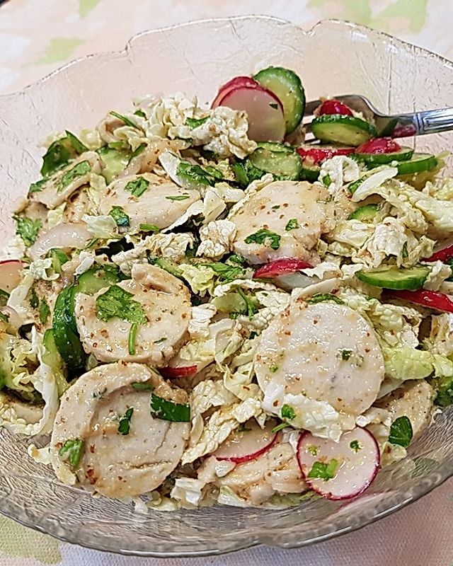 Weißwurst - Salat