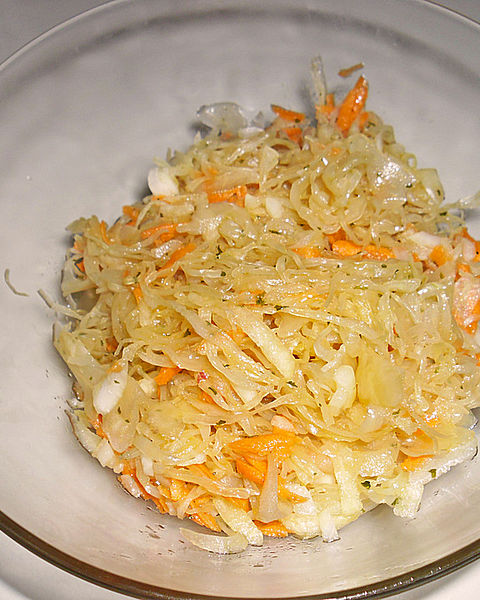Sauerkrautsalat Rezepte | Chefkoch