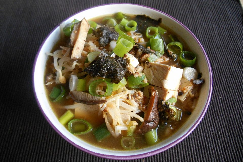 Miso-Ramen-Suppe