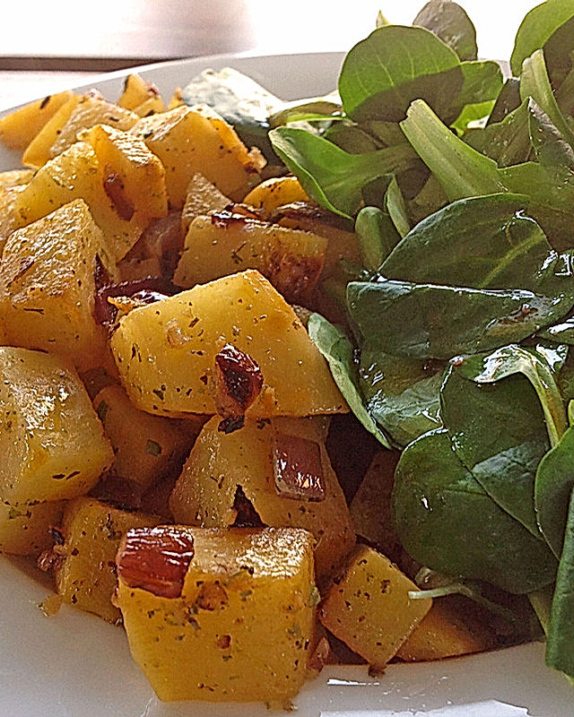 Illes falsche Bratkartoffeln zum Kaloriensparen