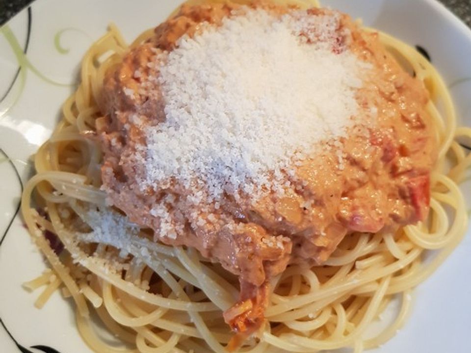 Spaghetti In Thunfisch - Tomaten - Soße Von Rienchen20| Chefkoch