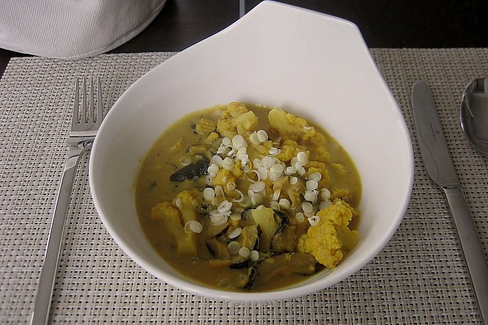 Blumenkohlcurry