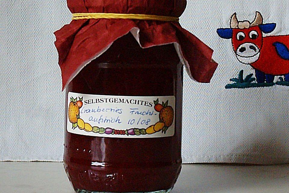 Cranberries Fruchtaufstrich