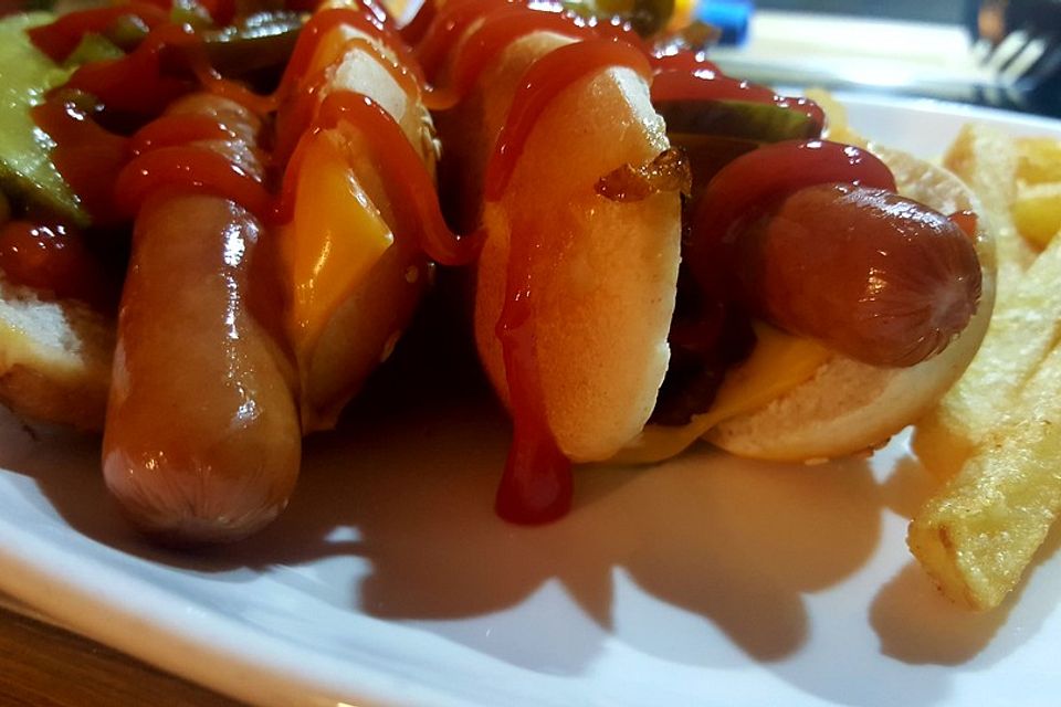 Pikante Hot - Dogs