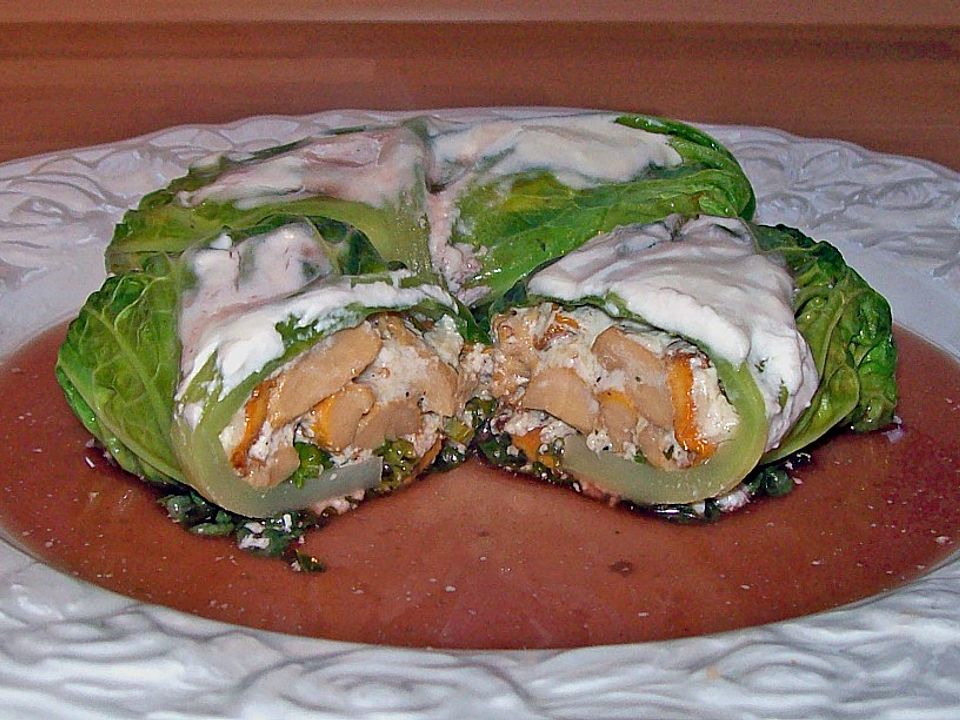 Wirsingröllchen mit Pfifferlingen von GioachinoCGN| Chefkoch