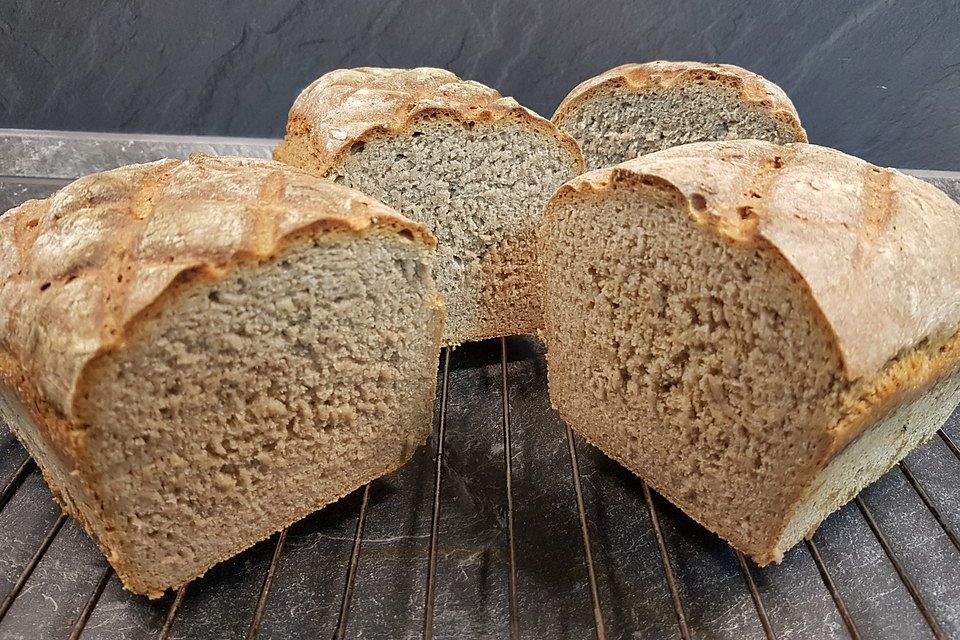 Mischbrot mit Sauerteig