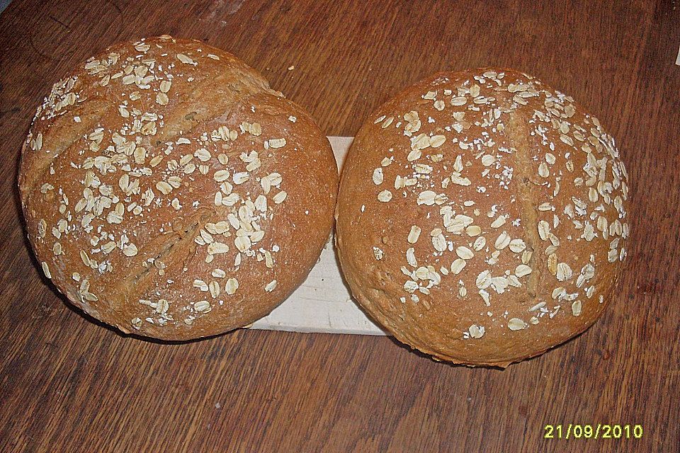 Mischbrot mit Sauerteig