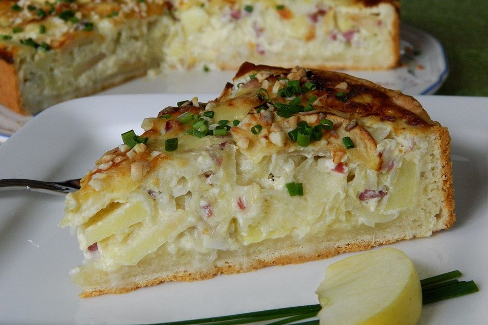 Apfel - Zwiebel - Quiche