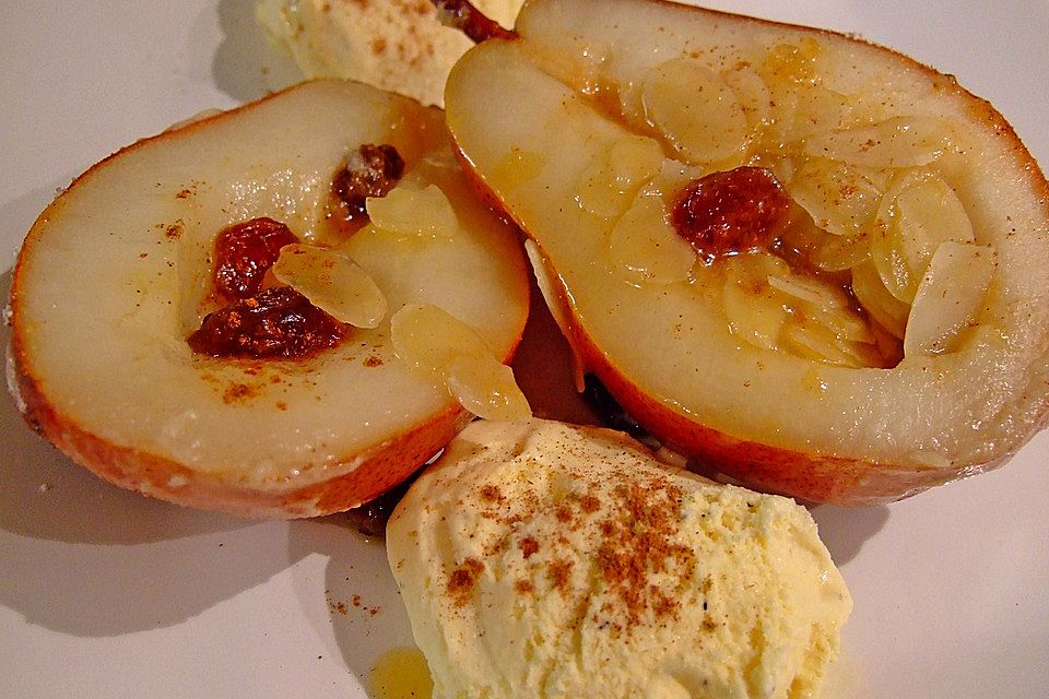 Bratbirne der etwas andere Bratapfel Bratbirne der etwas andere Bratapfel