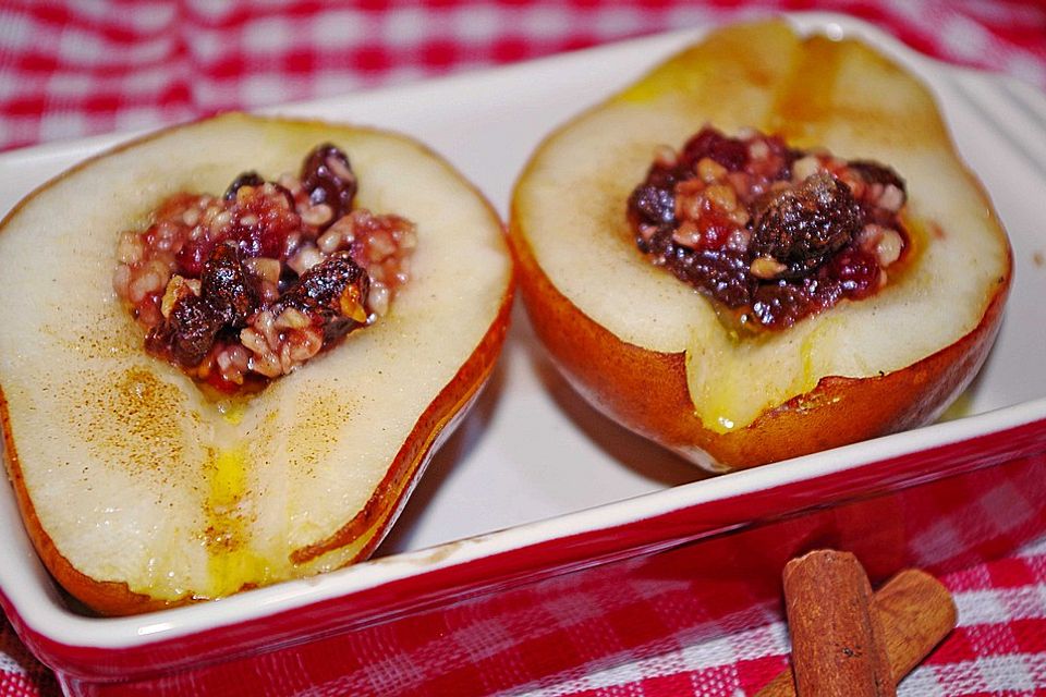 Bratbirne der etwas andere Bratapfel Bratbirne der etwas andere Bratapfel
