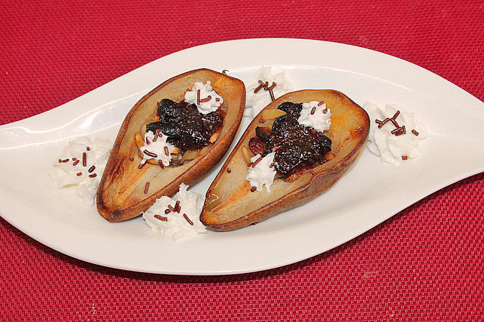 Bratbirne der etwas andere Bratapfel Bratbirne der etwas andere Bratapfel