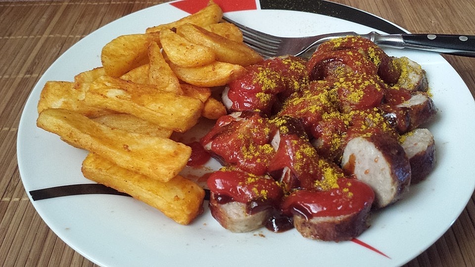 Currywurst Mit Pommes Frites Von Darklion Chefkoch