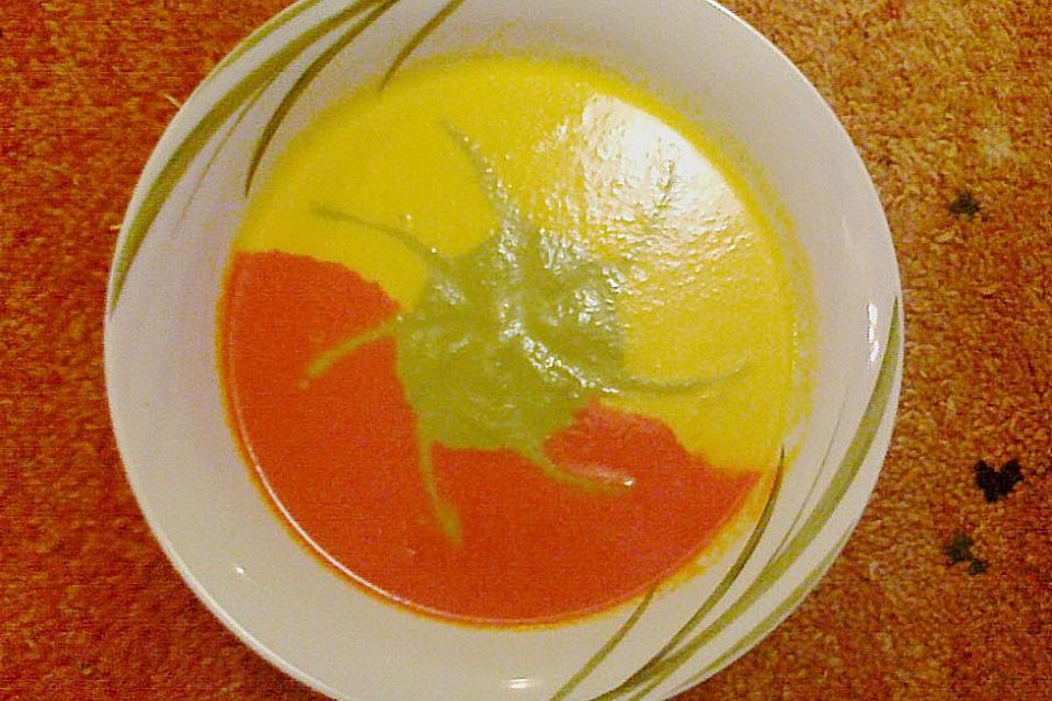 3 - farbige Suppe