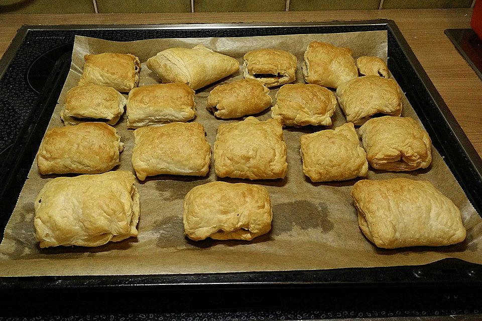 Blätterteig Samosa mit Hackfleisch