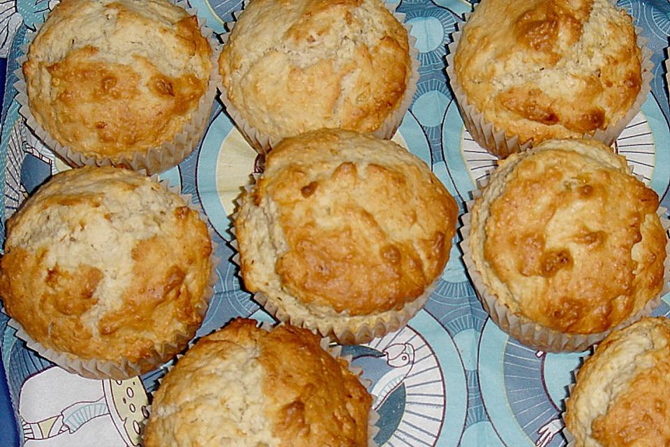 Kokos - Bananen Muffins