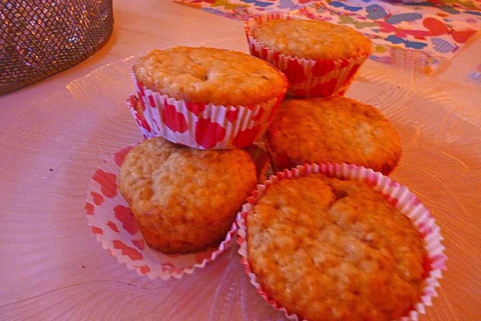 Kokos - Bananen Muffins