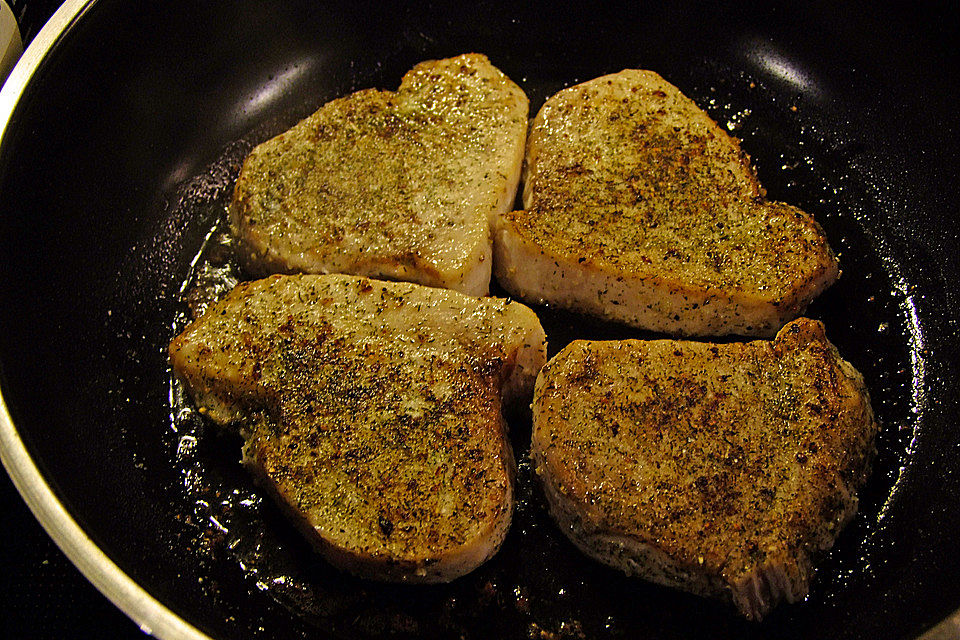 Schwertfischsteaks, mediterran