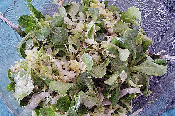 Endivien- und Feldsalat mit Fenchel von Juulee | Chefkoch