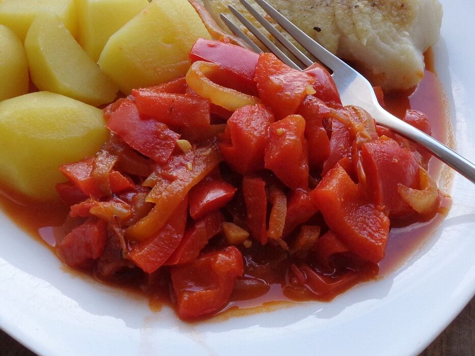 Paprikagemüse mit Tomaten von Wyrwaa| Chefkoch