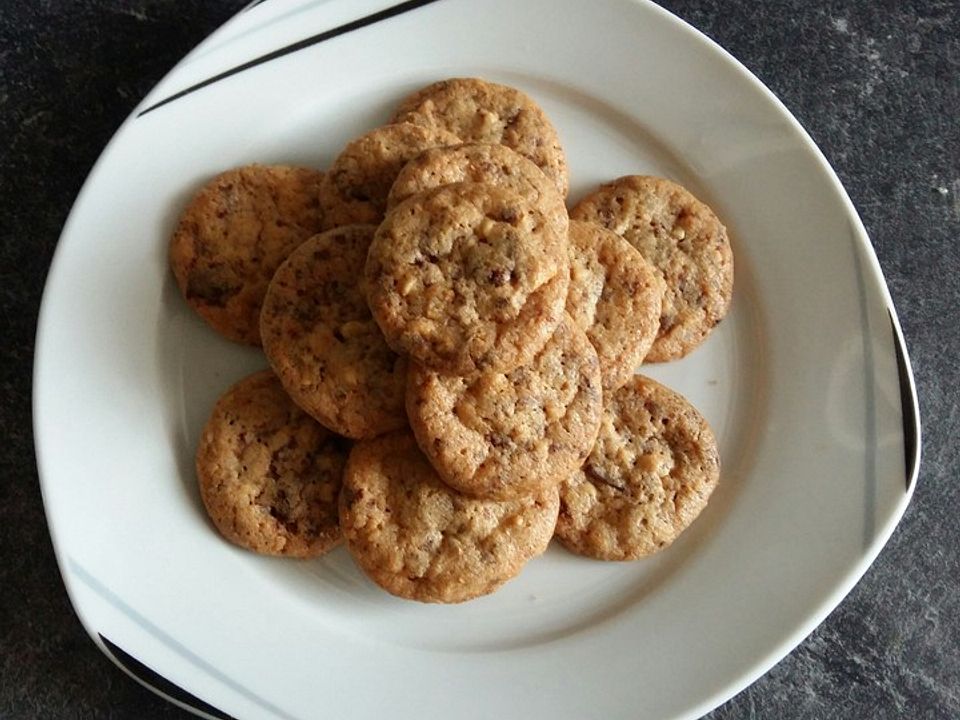 Schoko-Nuss-Cookies von Béatrice | Chefkoch