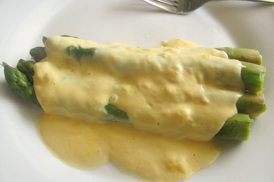 Spargel weiß und grün