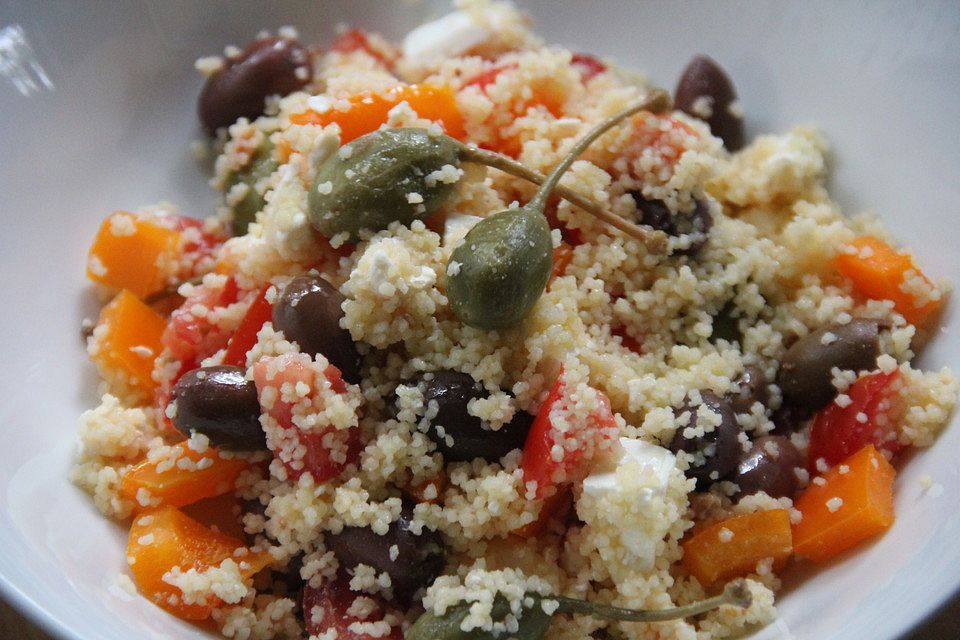 Griechisch inspirierter Couscous