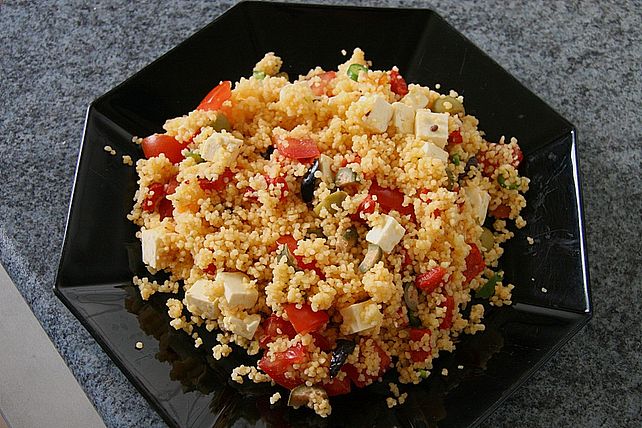 Griechisch inspirierter Couscous| Chefkoch