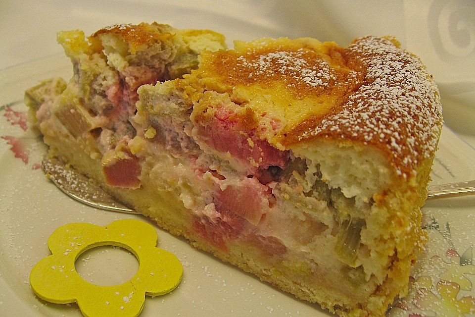 Rhabarber - Rahmkuchen