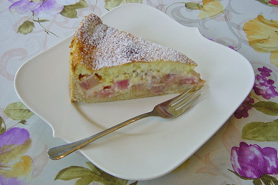 Rhabarber - Rahmkuchen