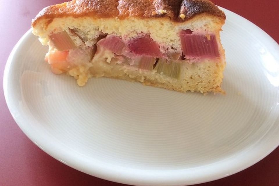 Rhabarber - Rahmkuchen