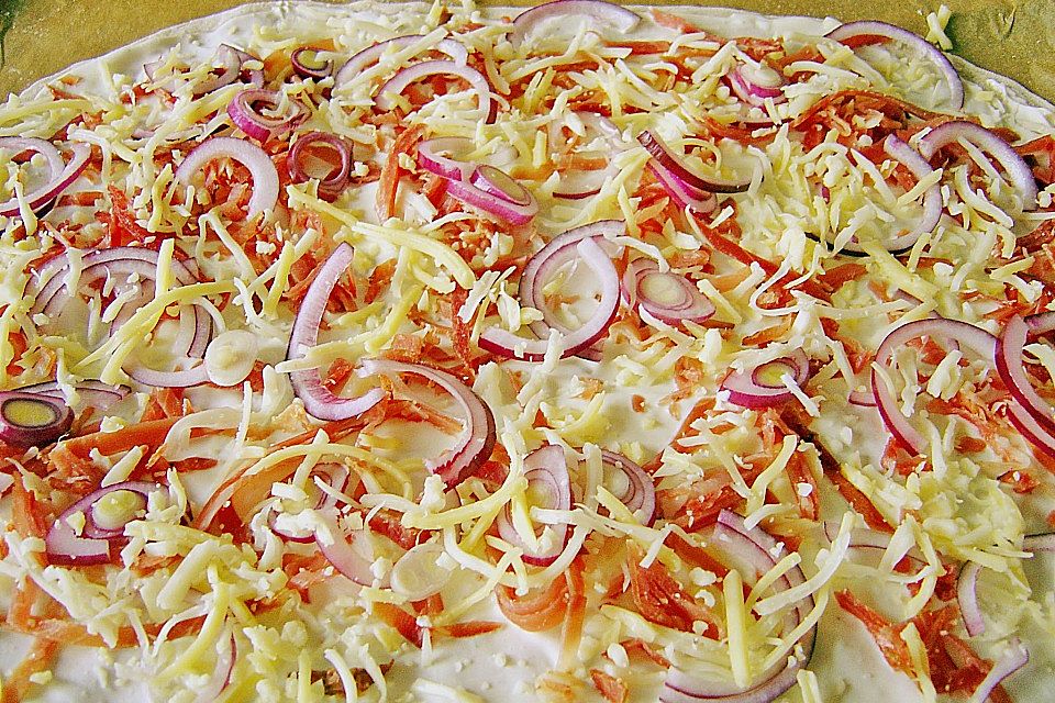 Elsässer Flammkuchen