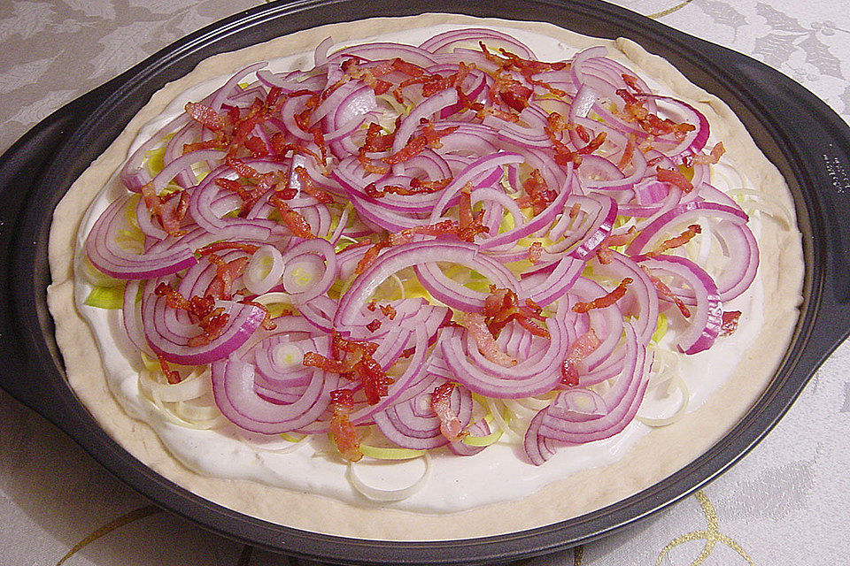 Elsässer Flammkuchen