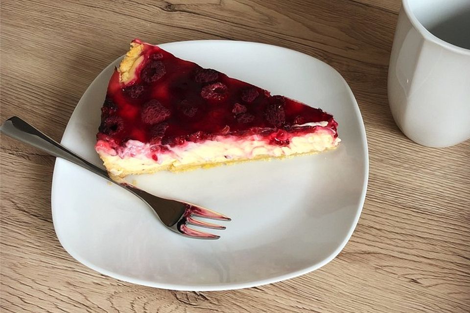 Sinas leckerer Himbeerpuddingkuchen