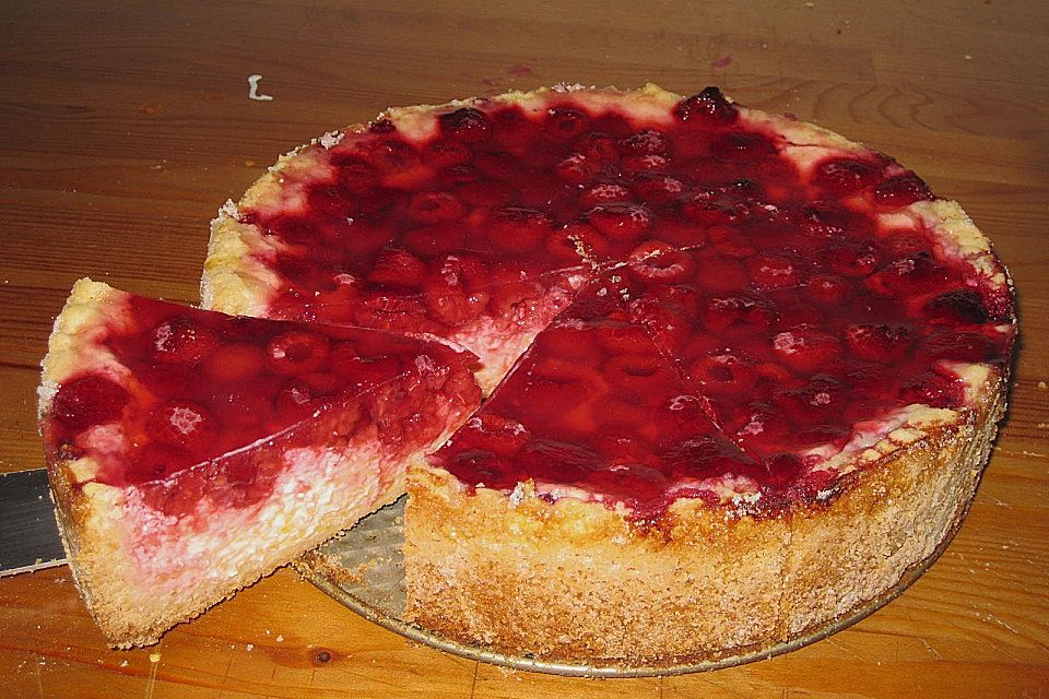 Sinas leckerer Himbeerpuddingkuchen