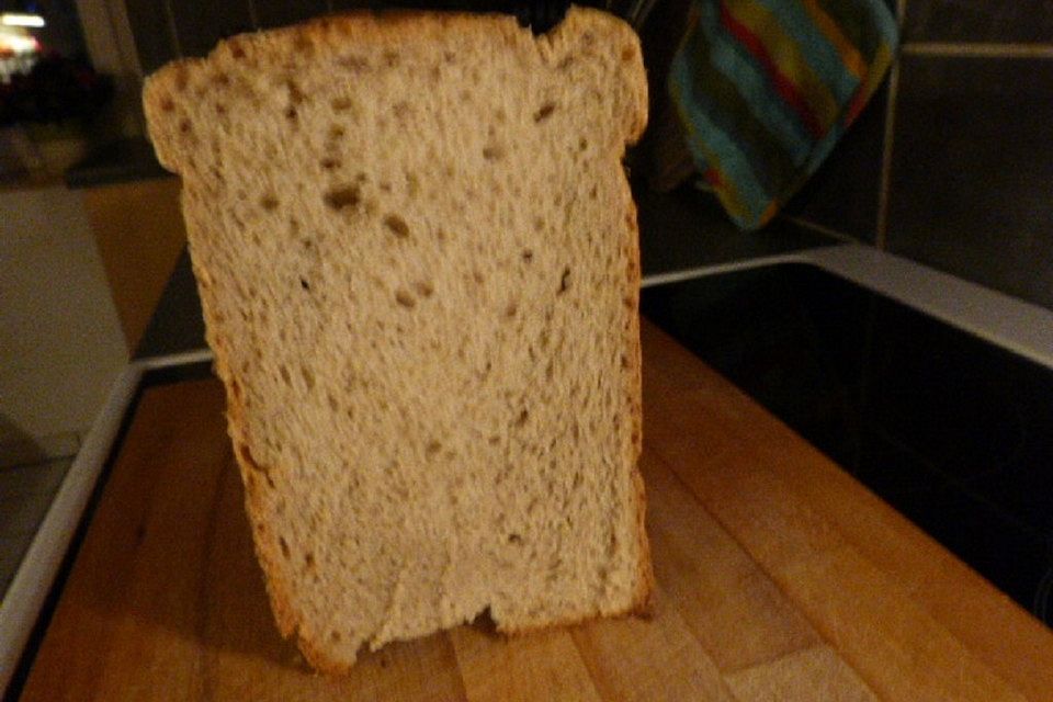 Roggenmischbrot aus dem Brotbackautomaten