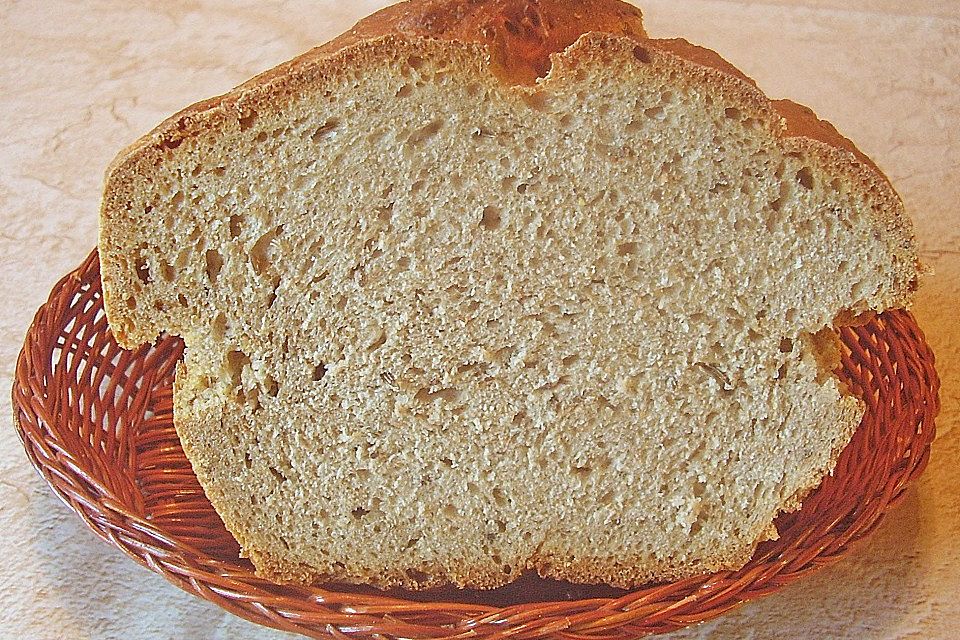 Roggenmischbrot aus dem Brotbackautomaten