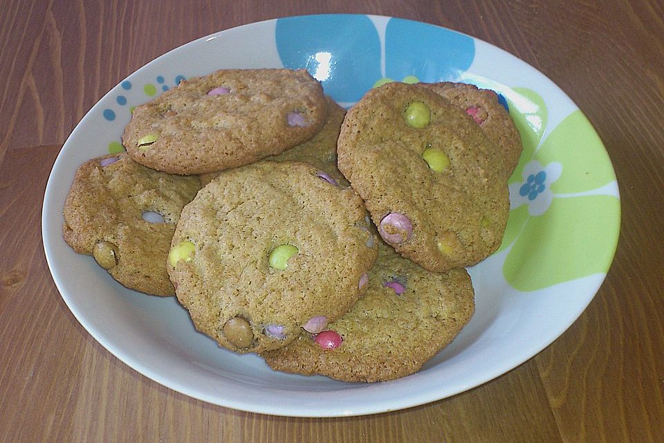 Cookies mit Mini - Smarties